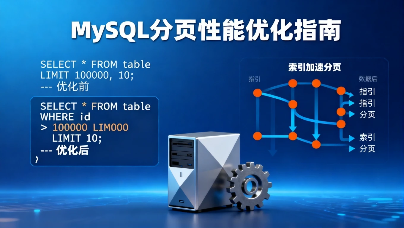 MySQL分页那种方案性能最好？从传统LIMIT到游标优化，MySQL分页性能最优方案深度解析的配图 - Haitheme嗨主题
