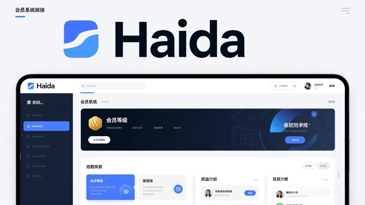 WordPress 嗨达(Haida)主题的会员系统使用教程的配图 - Haitheme嗨主题