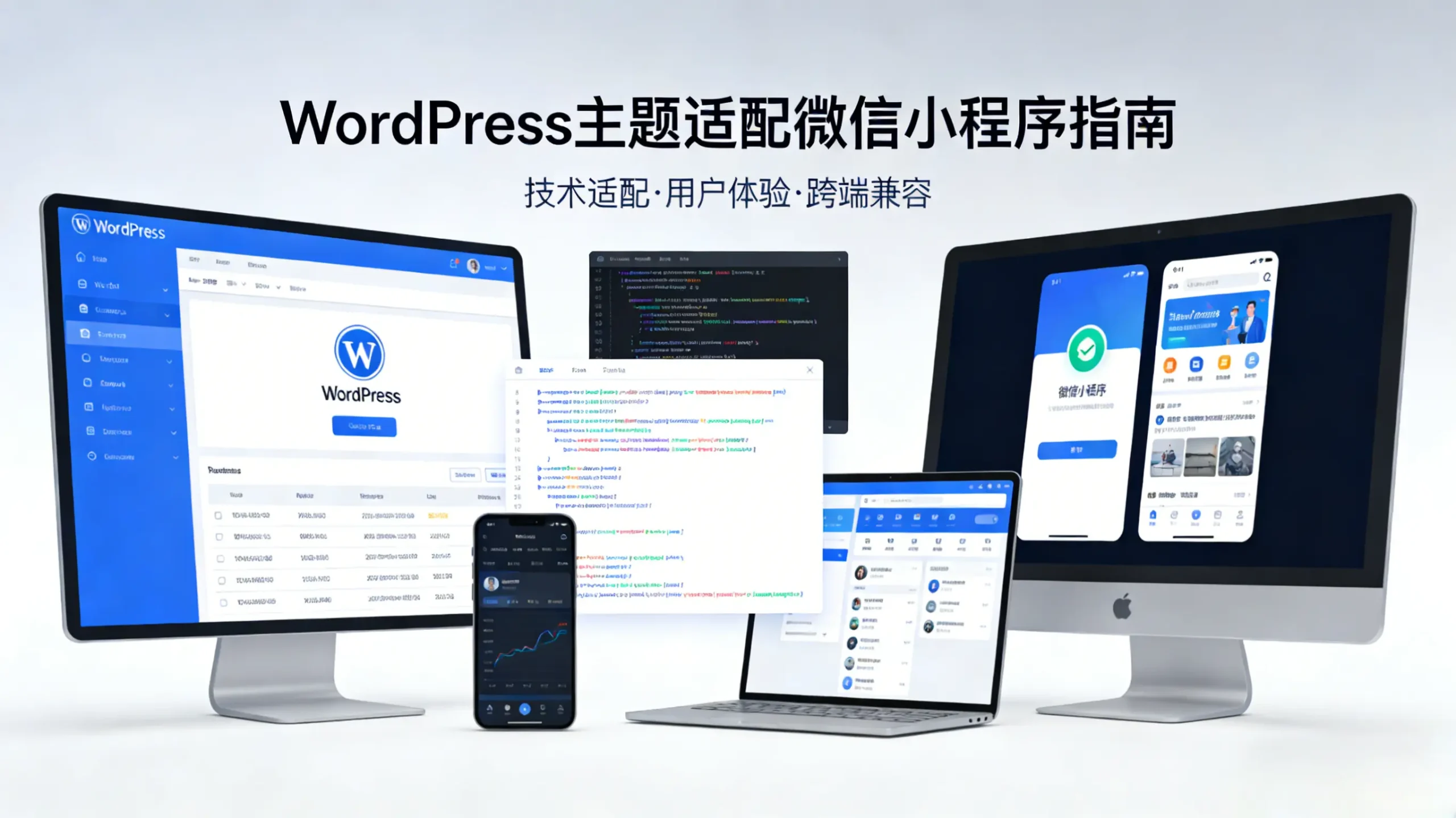 WordPress 主题适配微信小程序:科技博客的全链路落地与最佳实践的配图 - Haitheme嗨主题